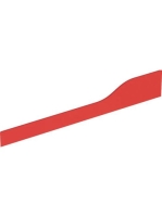 Geberit Bambini elülső dekorpanel gyermekmosdóhoz, négy mosdócsaptelephez, bal oldali alacsony mosdóhoz, piros 430010227