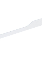 Geberit Bambini elülső dekorpanel gyermekmosdóhoz, három mosdócsaptelephez, bal oldali alacsony mosdóhoz, alpin fehér 430310016