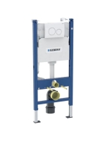 Geberit Duofix fali WC szerelőelem 112 cm, falsík alatti öblítőtartállyal, működtetőlappal 458.120.11.2