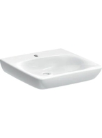 Geberit Selnova Comfort akadálymentes mosdó 55x55 cm, túlfolyó nélkül 500.187.01.7