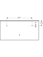 Geberit Xeno² tükör közvetlen vagy közvetett világítással 140x71 cm, szálcsiszolt 500.203.00.1