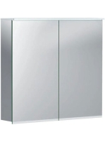 Geberit Option Plus tükrös szekrény 75x70 cm, LED világítással, két ajtóval 500.206.00.1
