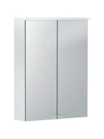 Geberit Option Basic tükrös szekrény 50x67 cm, LED világítással, két ajtóval 500.257.00.1