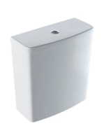 Geberit Selnova Square monoblokk falon kívüli öblítőtartály, 2 mennyiséges öblítés, oldalsó vízcsatlakozással 500267011 (500.267.01.1)