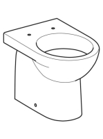 Geberit Selnova mélyöblítésű álló WC csésze 35,5x53 cm, hátsó kifolyású 500.286.01.7