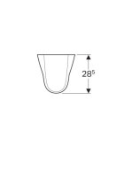 Geberit Selnova szifontakaró 500329011 (500.329.01.1)