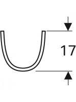 Geberit Selnova mosdóláb, fehér 500.341.01.7