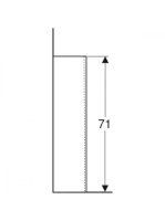 Geberit Selnova mosdóláb, fehér 500.341.01.7