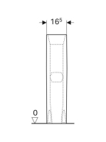 Geberit Selnova Square mosdóláb, fehér 500.342.01.7