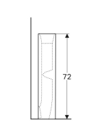Geberit Selnova Square mosdóláb, fehér 500.342.01.7