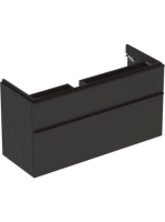 Geberit Smyle Square alsó szekrény mosdóhoz fiókkal 118,4x47 cm, matt lakkozott láva 500.355.JK.1