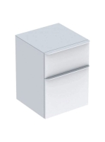 Geberit Smyle Square kiegészítő szekrény 45x60 cm, magasfényű fehér 500.357.00.1