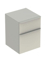 Geberit Smyle Square kiegészítő szekrény 45x60 cm, homokszürke 500.357.JL.1