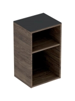 Geberit Smyle Square kiegészítő nyitott szekrény, hikoridió 36x60 cm 500.358.JR.1