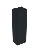 Geberit Smyle Square középmagas szekrény 118x36 cm, egy ajtóval, matt lakkozott láva 500.361.JK.1 (500361JK1)