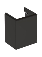 Geberit Smyle Square alsó szekrény kézmosóhoz ajtóval 49,2x40,6 cm, matt lakkozott láva 500.364.JK.1