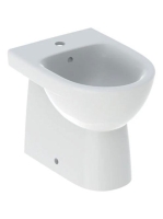 Geberit Selnova Compact falhoz illeszkedő álló bidé 35,5x48 cm, rövidített kivitel 500.482.01.7