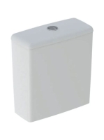 Geberit Selnova Square falon kívüli öblítőtartály, monoblokk, két mennyiséges öblítés, oldalsó vízcsatlakozással 500.490.01.1