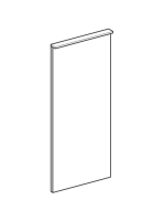 Geberit Xeno² tükör LED-világítással 40x91 cm, szálcsiszolt alumínium 500.520.00.1