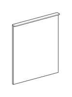 Geberit Xeno² tükör közvetlen vagy közvetett világítással 60x71 cm, szálcsiszolt 500.521.00.1