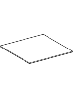 Geberit Xeno² üvegpolc 45x45 cm 500.523.00.1