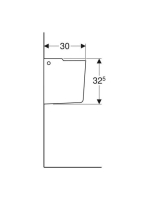 Geberit Smyle szifontakaró 500.576.01.1