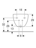 Geberit Acanto fali bidé 500601012 (500.601.01.2)