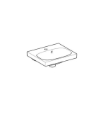 Geberit Acanto kézmosó 45x38,2 cm 500636012 (500.636.01.2)