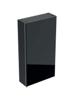 Geberit Acanto faliszekrény egy ajtóval 45x82 cm, fényes fekete 500.639.16.1