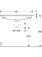 Geberit Acanto mosdó szekrényhez 90x48 cm 500643012 (500.643.01.2)
