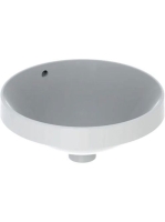 Geberit VariForm kerek beépíthető mosdó 40 cm, fehér 500.701.01.2 (500701012)
