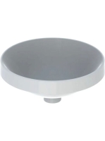 Geberit VariForm kerek beépíthető mosdó 40 cm, túlfolyó nélkül, fehér 500.703.01.2 (500703012)