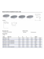 Geberit VariForm 55cm beépíthető mosdó, ovális, túlfolyó nélkül 500718012 (500.718.01.2)
