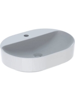 Geberit VariForm pultra ültethető mosdó, csaplyuk-peremmel, túlfolyó nélkül 500776012 (500.776.01.2)