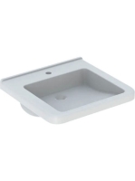 Geberit Selnova Comfort Square akadálymentes mosdó 55x52,5 cm, túlfolyó nélkül 500.786.00.7