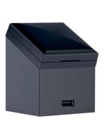 Geberit hálózati csatlakozó aljzat USB-csatlakozással, antracit 501030000