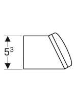 Geberit hálózati csatlakozó aljzat USB-csatlakozással, antracit 501030000