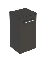 Geberit Selnova Square 1 ajtós oldalsó szekrény 33x65 cm, matt láva 501.273.00.1