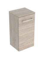 Geberit Selnova Square 1 ajtós oldalsó szekrény 33x65 cm, világos hikoridió 501.275.00.1