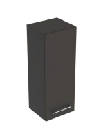 Geberit Selnova Square 1 ajtós középmagas szekrény 33x85 cm, matt láva 501.277.00.1