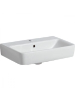 Geberit Selnova Compact 55x37 cm mosdó túlfolyóval, fehér 501.509.00.7