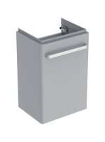 Geberit Selnova Compact 45 cm alsó szekrény kézmosóhoz, matt/fényes világos szürke 501.613.42.1 (501613421)