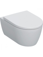 Geberit iCon Rimfree fali WC csésze 36x53 cm mélyöblítésű, gyorskioldó ülőkével, fehér 501.664.00.1