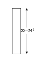 Geberit állítható magasságú lábkészlet, krómozott 501.919.00.1 (501919001)