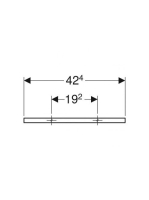 Geberit törölközőtartó mosdószekrényhez, láva 502.328.JK.1