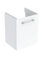 Geberit Selnova Square egy ajtós szekrény kézmosóhoz 44x55,7 cm, magasfényű fehér 502.738.00.1