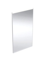Geberit Option Plus Square tükör 40x70 cm, közvetlen és közvetett világítással, alumínium 502.780.00.1
