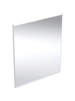 Geberit Option Plus Square tükör 60x70 cm, közvetlen és közvetett világítással, alumínium 502.781.00.1