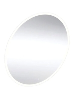 Geberit Option kör alakú tükör 90 cm, közvetlen és közvetett világítással 502.799.00.1