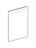Geberit Option Basic Square tükör felső világítással 50x70 cm, eloxált alumínium 502.804.00.1